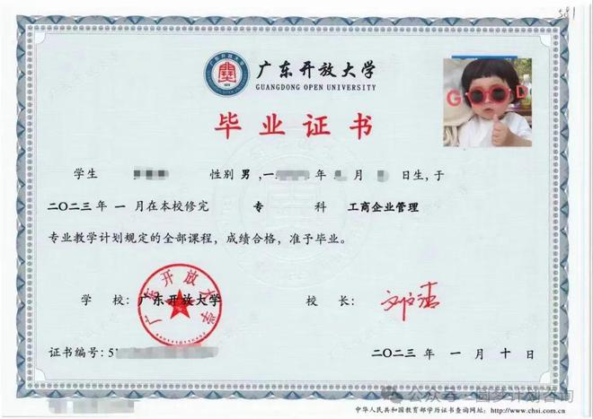 中专证书编号几位数